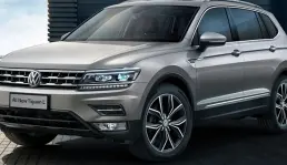 Vw tiguan allspace penerus tiguan dengan mesin yang bertenaga 2000 cc turbo dengan 177 daya kuda