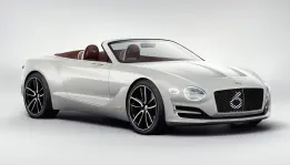 Supercar elektrik Bentley  Elegan dan nonemisi