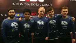 Tim Evil Geniuses meraih gelar juara turnamen Dota 2 GESC Indonesia