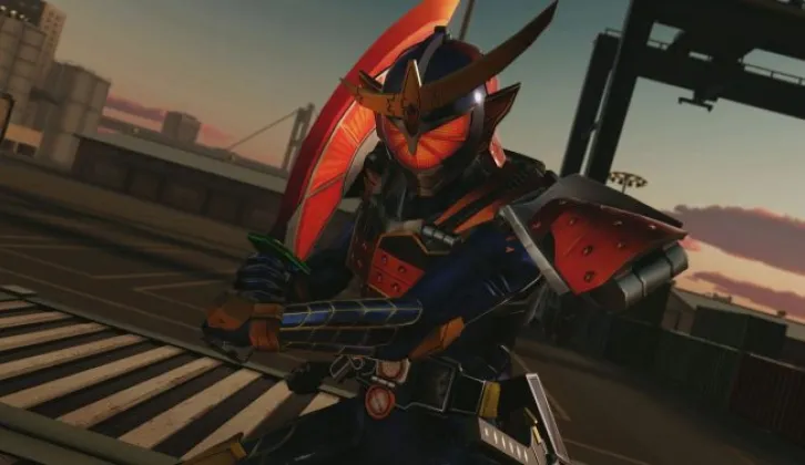 Screenshoot game eksklusif PS4, Kamen Rider Climax Fighters  