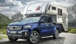 Mercedes Benz XClass cocok buat kemping