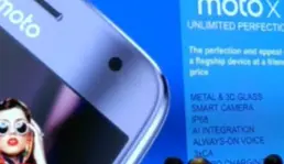 Moto X4 Tampil Beda Usung Bodi Metal Berlapis Kaca Dan  DualCamera 