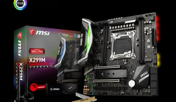 MSI Meluncurkan MOTHERBOARD Terbaru X299 – MSI X299 Gaming M7 ACK