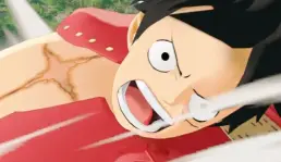 One Piece World Seeker memamerkan screenshoot berisikan gambaran pulau dan karakter