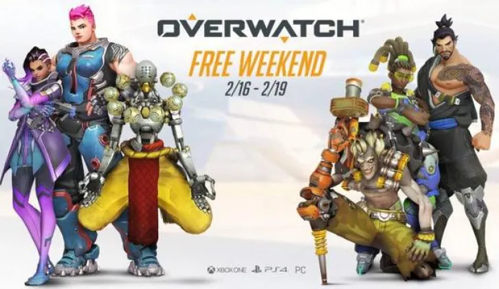 Overwatch menggelar ajang Free Weekend pada tanggal 16-19 Februari