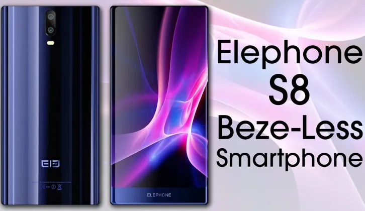 Elephone S8 Usung Desain Tanpa Bezell