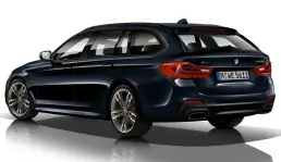 BMW M550d  Seri M dengan empat turbo