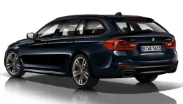 BMW M550d  Seri M dengan empat turbo