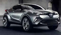 Tampilan Mobil Konsep Toyota CHR